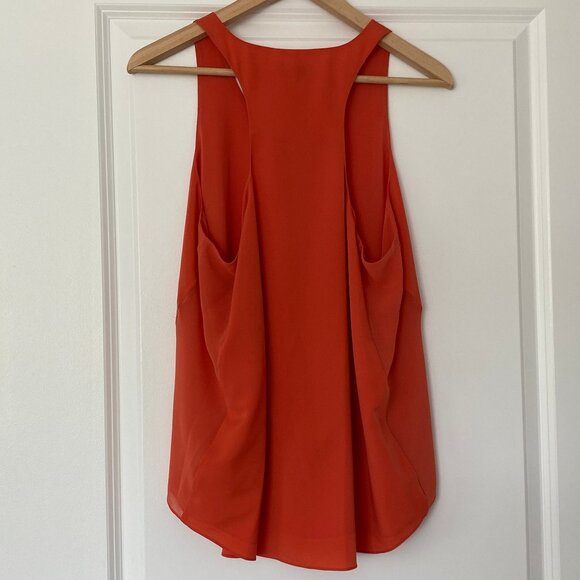 1. State Tank Top with Razor back in Burnt Orange - Picture 3 of 7